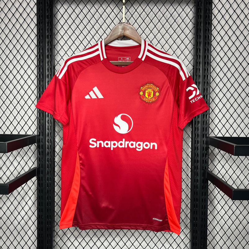 Camisa Manchester United Home 24/25 - Adidas Torcedor Masculina Lançamento