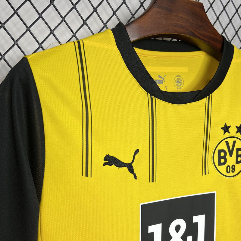 Camisa Borussia Dortmund Home 24/25 - Puma Torcedor Masculina