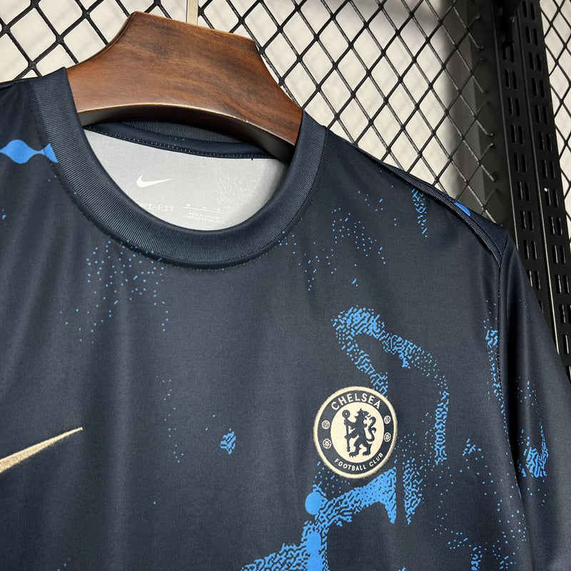 Camisa Chelsea Pré Jogo 24/25 - Nike Torcedor Masculina Lançamento