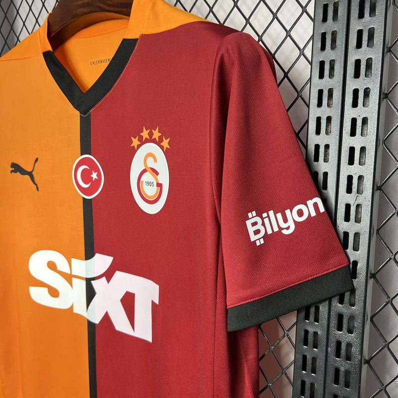 Camisa Galatasaray Home 24/25 - Puma Torcedor Masculina Lançamento