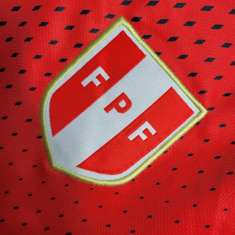 Camisa Seleção Peru II 23/24 - Vermelho