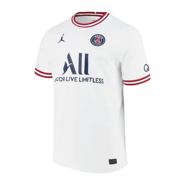 Camisa PSG IV 21/22 Jordan - Branco